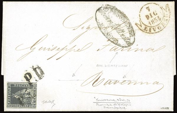 TOSCANA 1854 - 6 crazie ardesia su grigio (7)