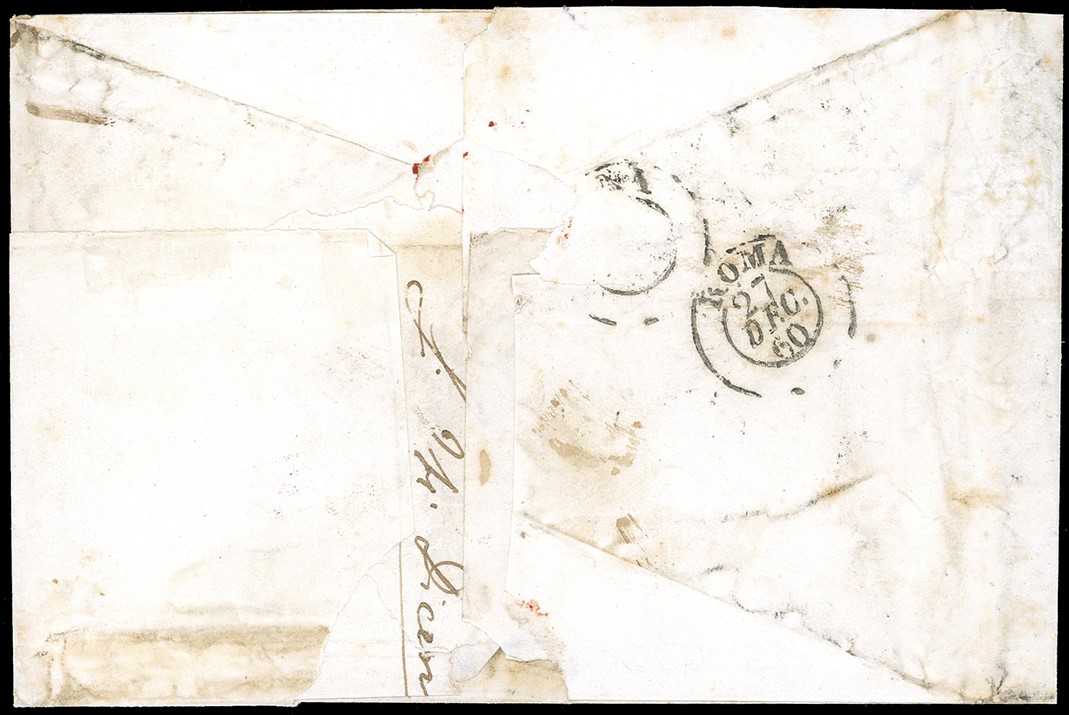 Toscana - Governo Provvisorio 1860 - 40 Cent. Carminio (21), Cinque Esemplari