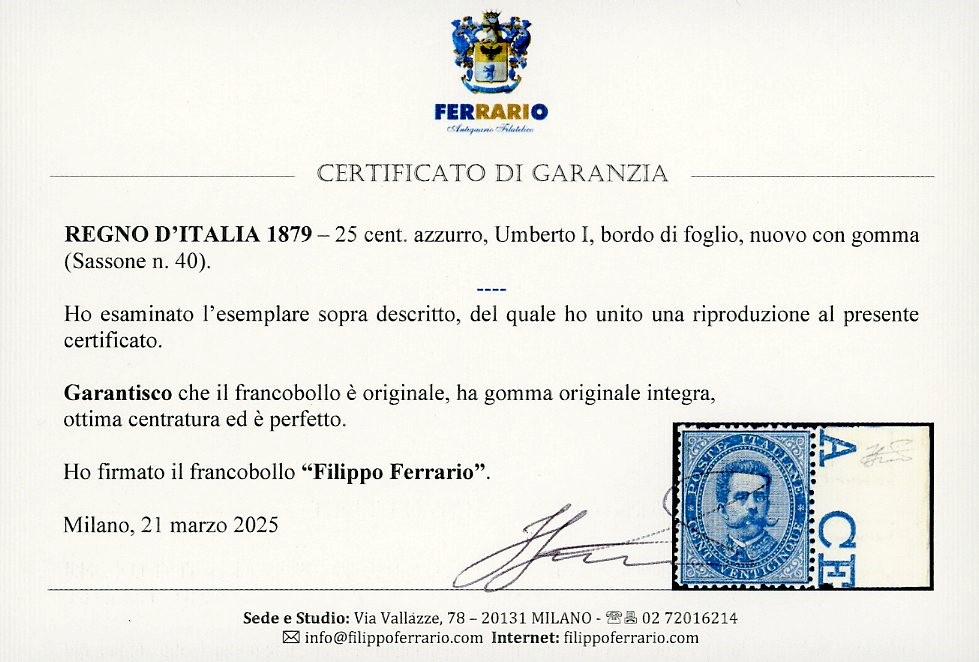 Regno D'italia 1879 - 25 Cent. Umberto i (40)