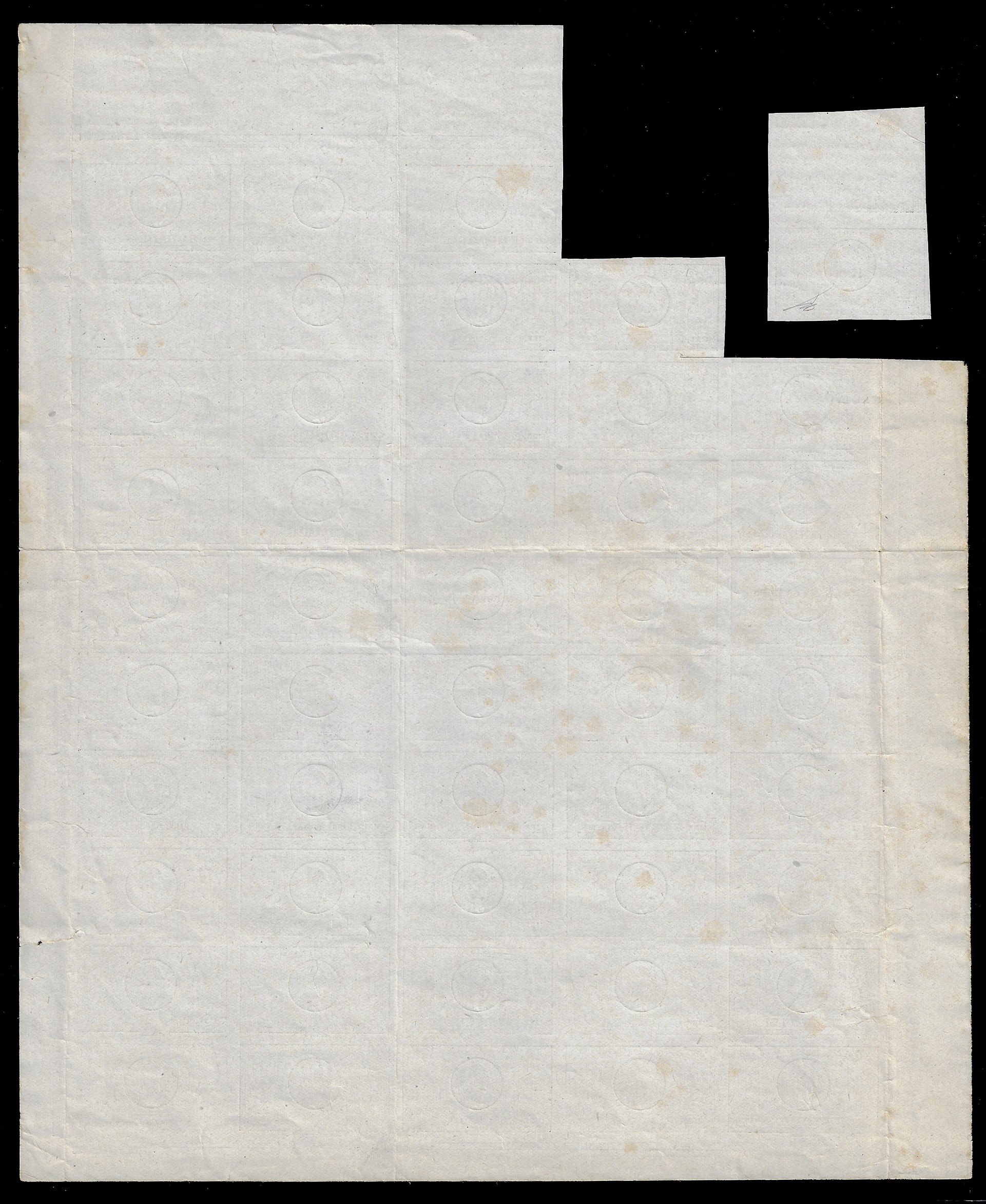 Regno D'italia 1923 - Manzoni, Serie Completa delle Prove di Macchina Non Dentellate nei Colori A...