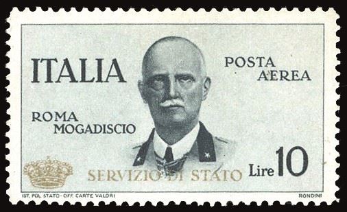 REGNO D'ITALIA - SERVIZIO AEREO 1934 - 10 lire Coroncina (2)  - Asta Filatelia - Cambi Casa d'Aste