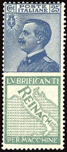 Regno D'italia Pubblicitari 1924 - 25 Cent. Reinach (7)