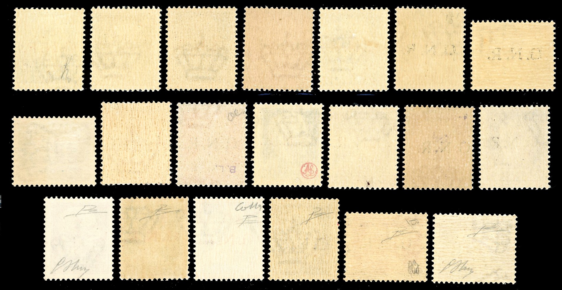 Repubblica Sociale Italiana 1944 - Soprastampati G.n.r., Tiratura di Verona, Serie Completa (470/...