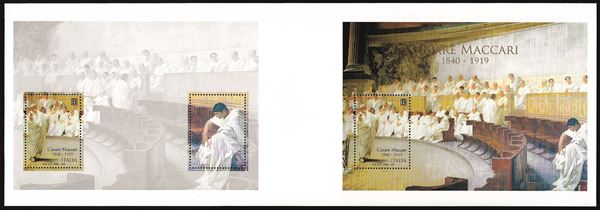 REPUBBLICA ITALIANA FOGLIETTI 2019 - Foglietto Maccari, nuovo, non piegato (114A)