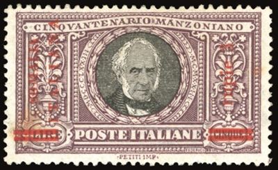 Colonie Italiane - Somalia 1924 - 3 Rupie su 5 Lire Manzoni (60)