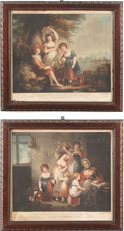 Young, The beggar boy, or The effects of indolence / The happy cottagers, or The sweets of indust...