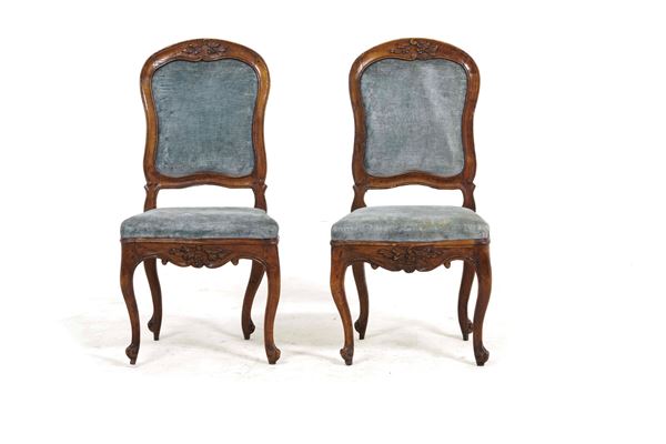 Coppia di sedie, XVIII-XIX secolo