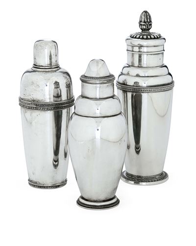Tre Shaker. Argenteria Italiana del XX Secolo, Argentieri Differenti