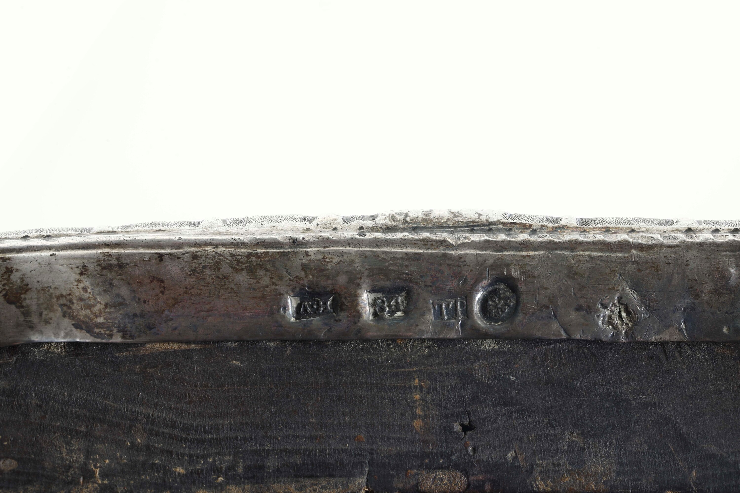 San Pietroburgo, XVIII secolo. Marchi dell'argentiere e del saggiatore (non identificati) San Gio...