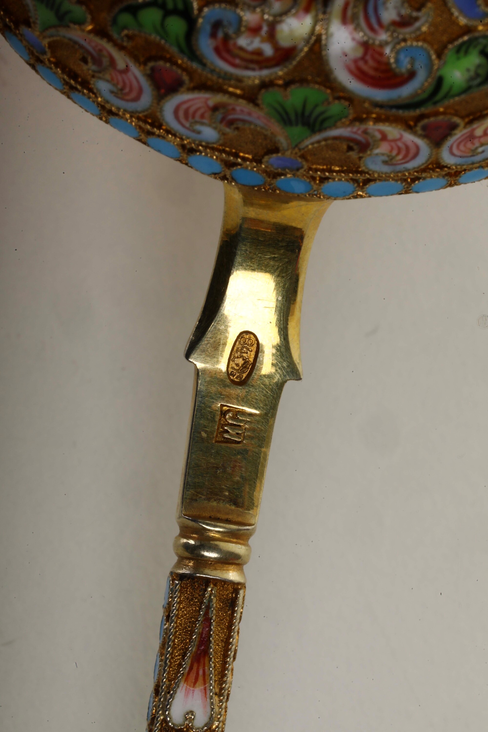 Quattro Posate. Russia (mosca?) 1896-1908. Argentiere N.a. Sopozhnikov