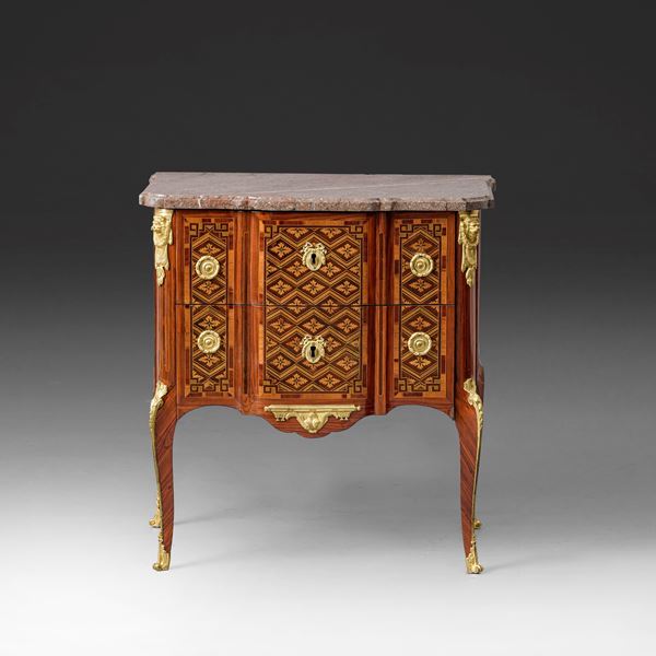 Piccola commode Transizione. Parigi, fine XVIII secolo