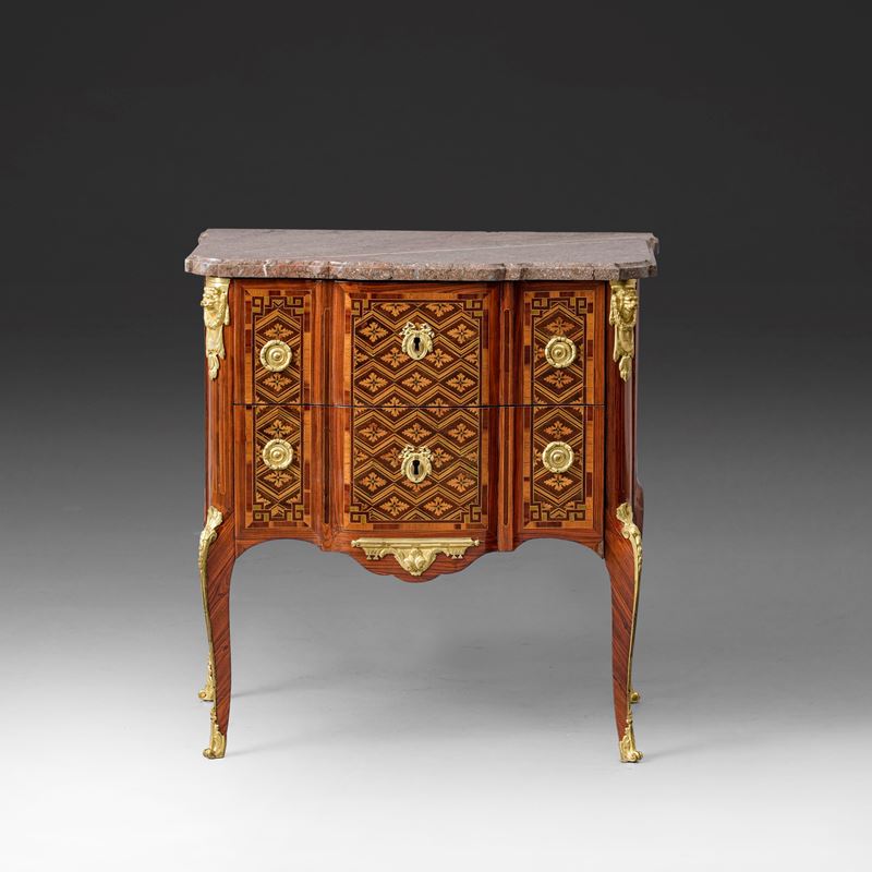 Piccola commode Transizione. Parigi, fine XVIII secolo