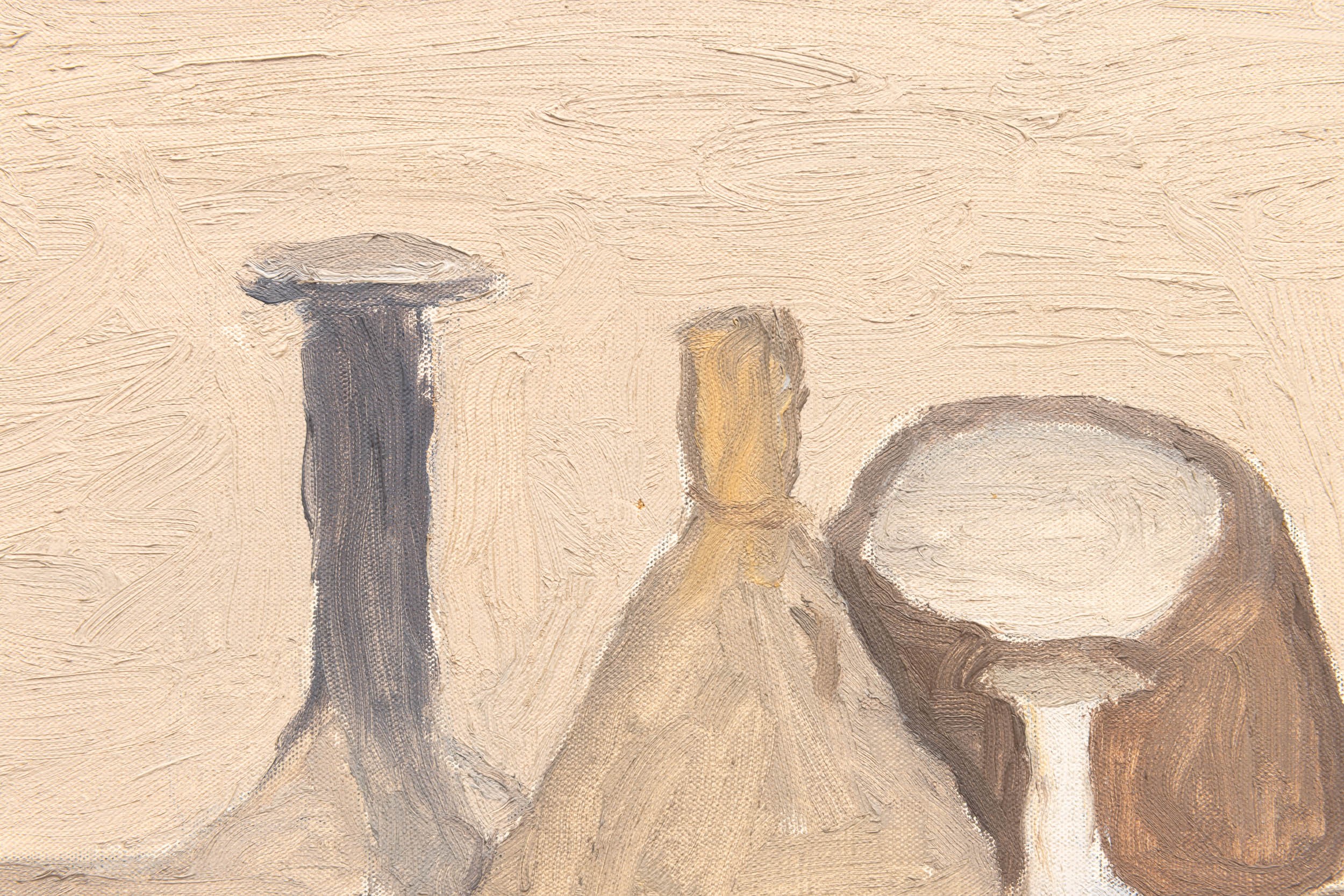 Giorgio Morandi - Natura morta, olio su tela