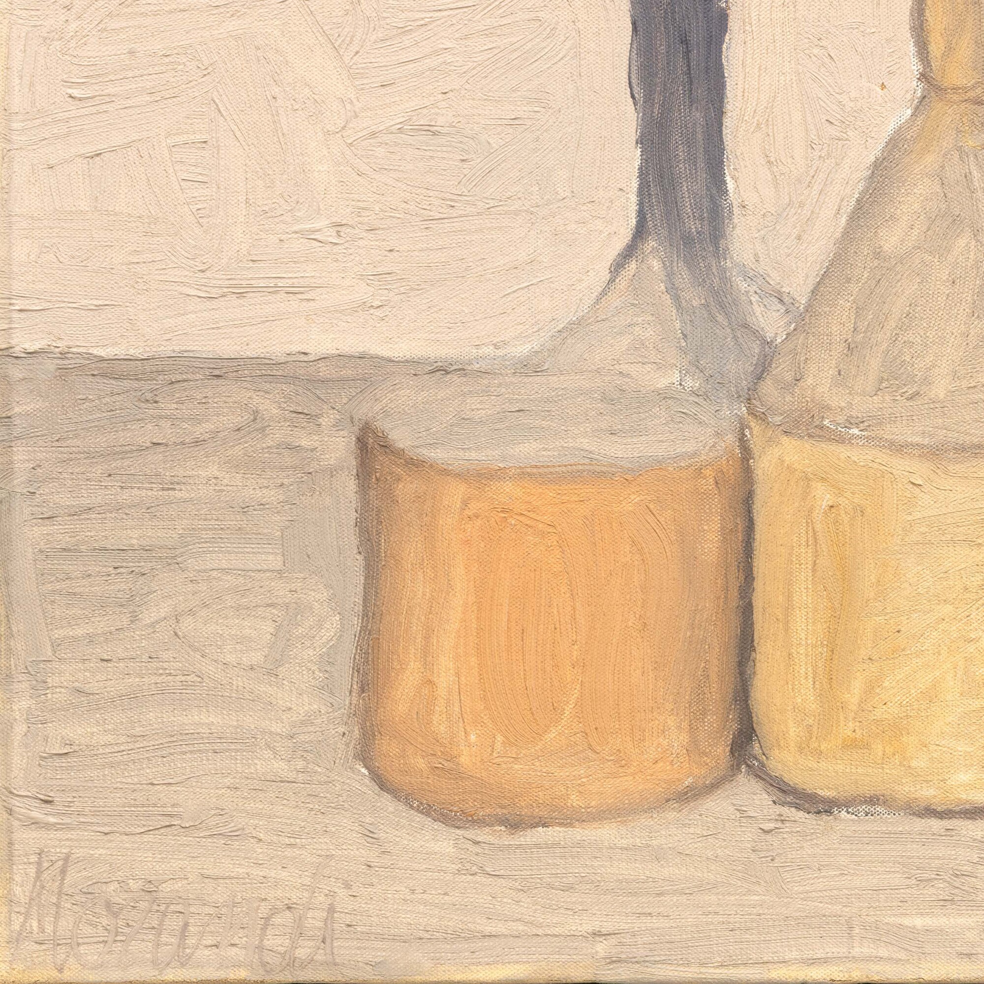 Giorgio Morandi - Natura morta, olio su tela
