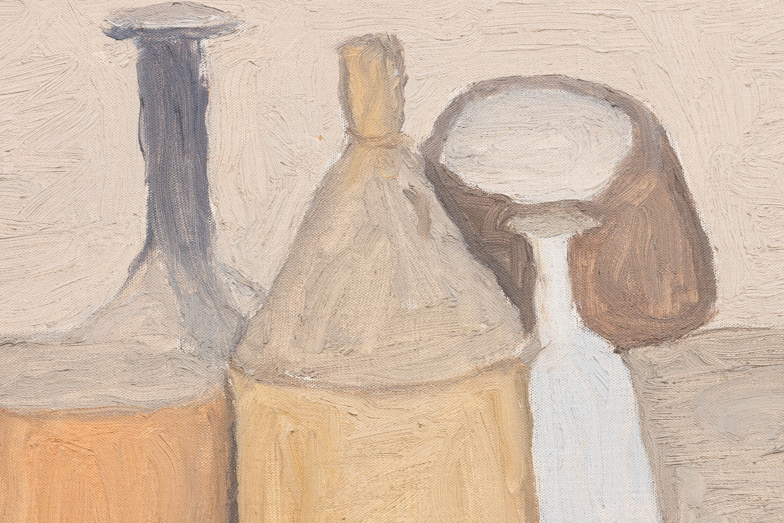 Giorgio Morandi - Natura morta, olio su tela