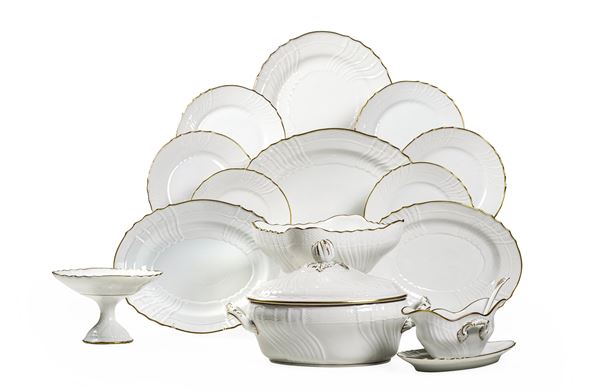 Servizio da tavola “Sanremo” Doccia, Manifattura Ginori, prima metà del XX secolo