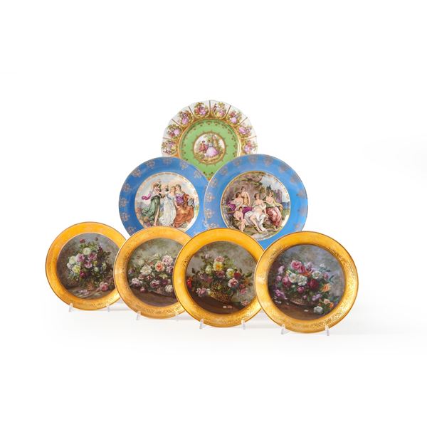 Sette piatti. Italia e Germania, XX secolo.