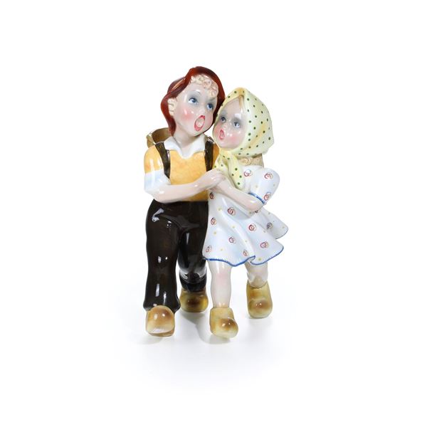 "Allegro Ritorno". Torino, Manifattura C.I.A. Manna, 1940 circa.