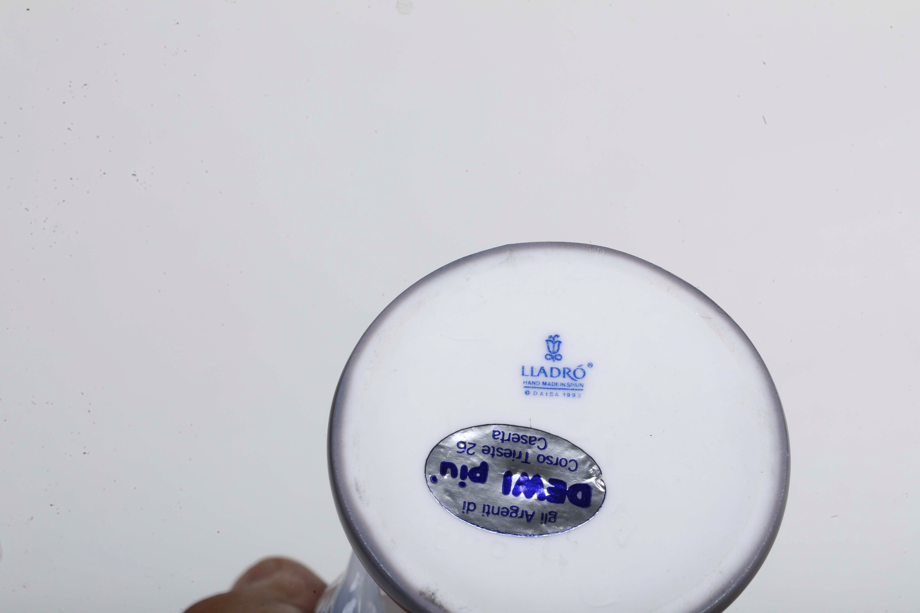 Figurina di bimba orientale. Spagna, Tavernes Blanques (Valencia), Manifattura Lladrò, seconda me...