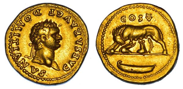 DOMIZIANO (Cesare), 81–96. Roma, 77-78. Roma.