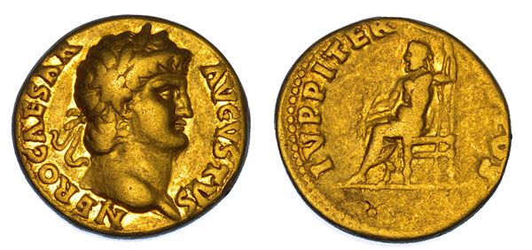 NERONE, 54-68. Aureo, 64-65.