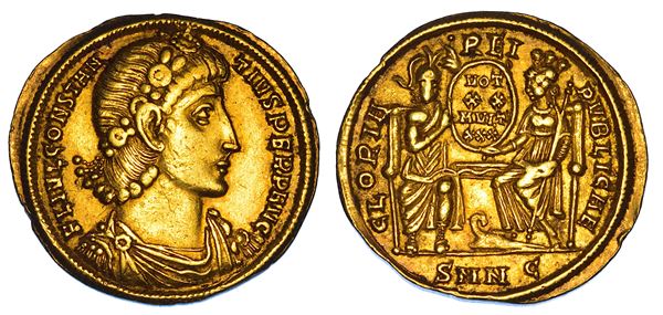 COSTANZO II, 337-361. Solido. Nicomedia.