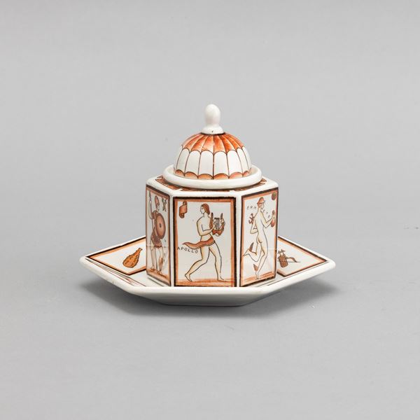 Gio Ponti - Richard Ginori, San Cristoforo, Milan 1923 Per scriver classico