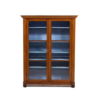 Vetrinetta a due ante, legno, XIX-XX secolo