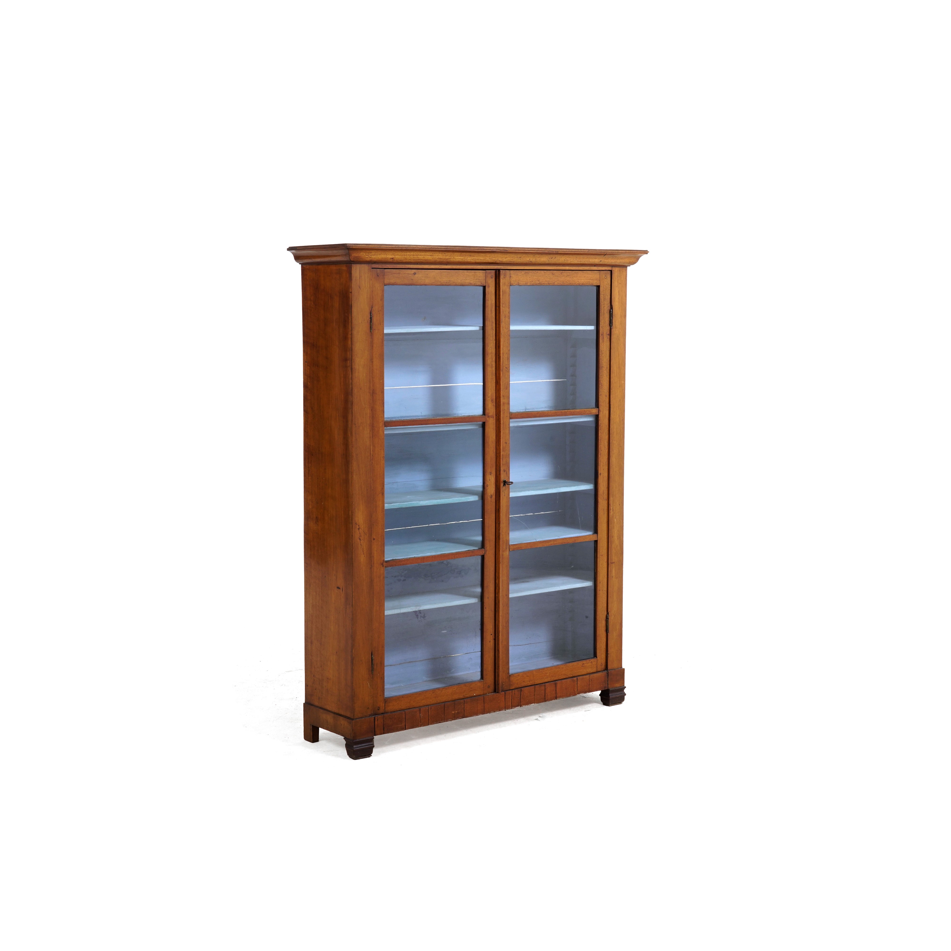 Vetrinetta a due ante, legno, XIX-XX secolo