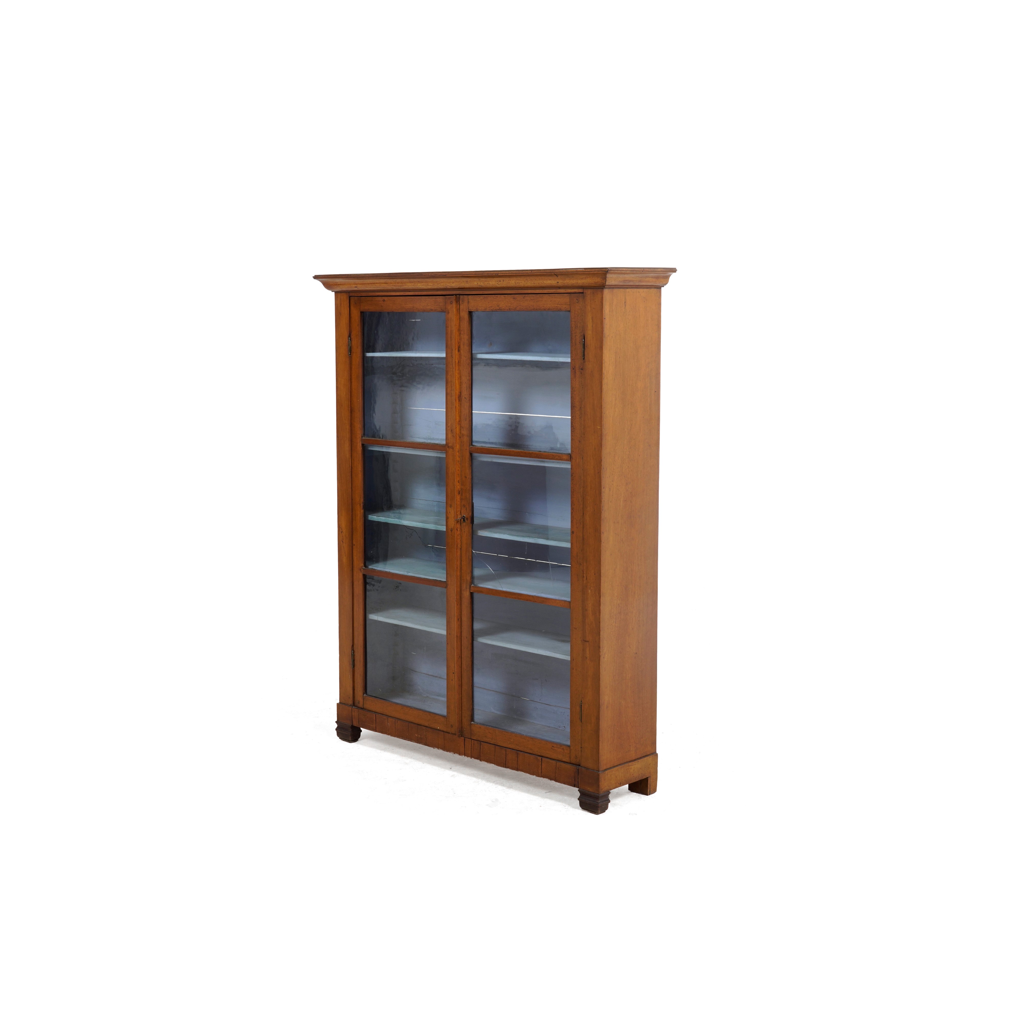 Vetrinetta a due ante, legno, XIX-XX secolo