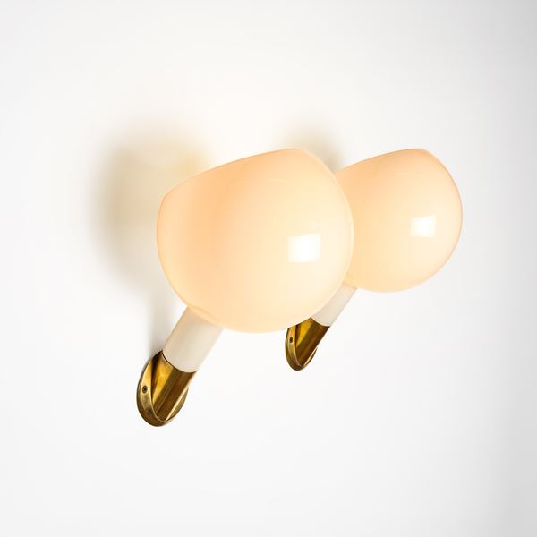 Gae Aulenti - Due lampade da parete mod. Parola