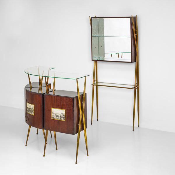 Mobile bar con bancone.