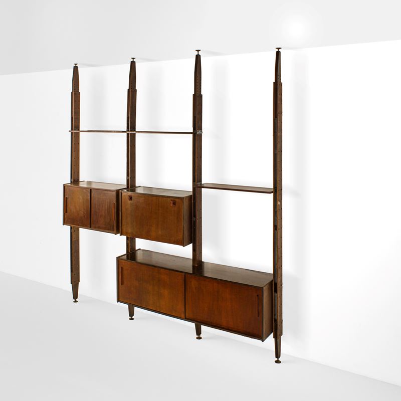 Dassi : Libreria in legno.  - Asta Design Properties - Cambi Casa d'Aste