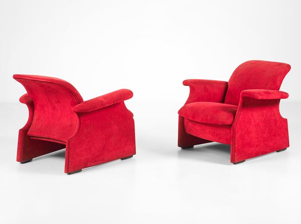 Due poltrone mod. Sforzesca