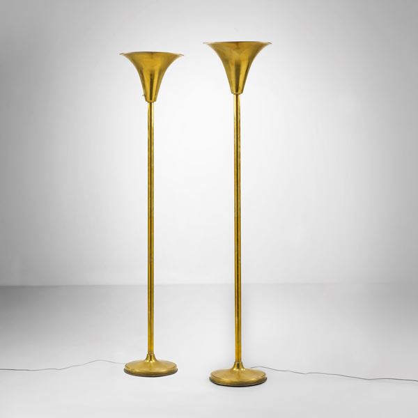 Due lampade da terra