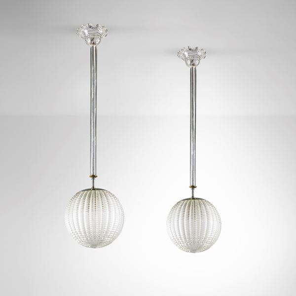 Barovier &amp; Toso - Due lampade a sospensione