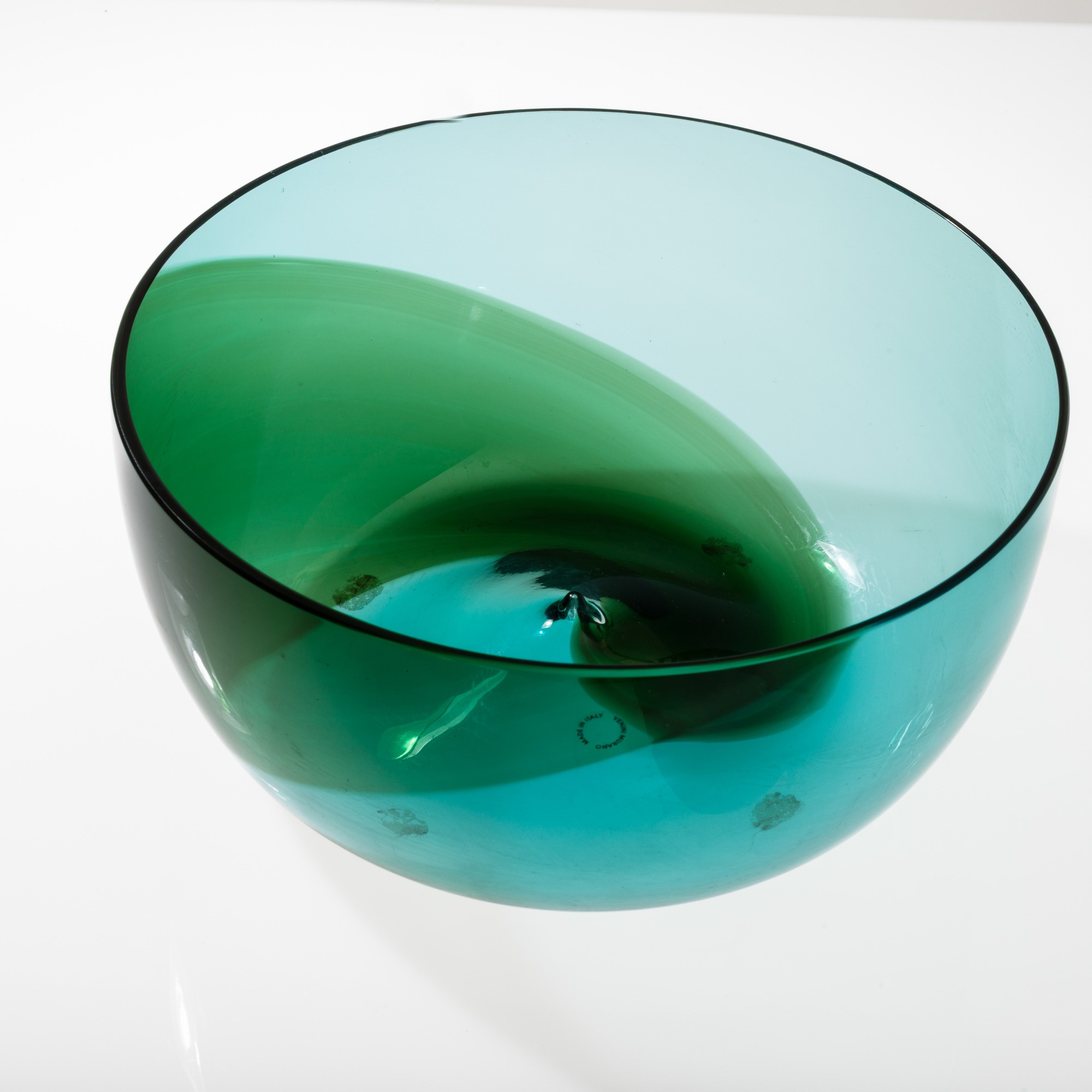 Tapio Wirkkala - Coppa serie Coreani in vetro soffiato, Murano 1994