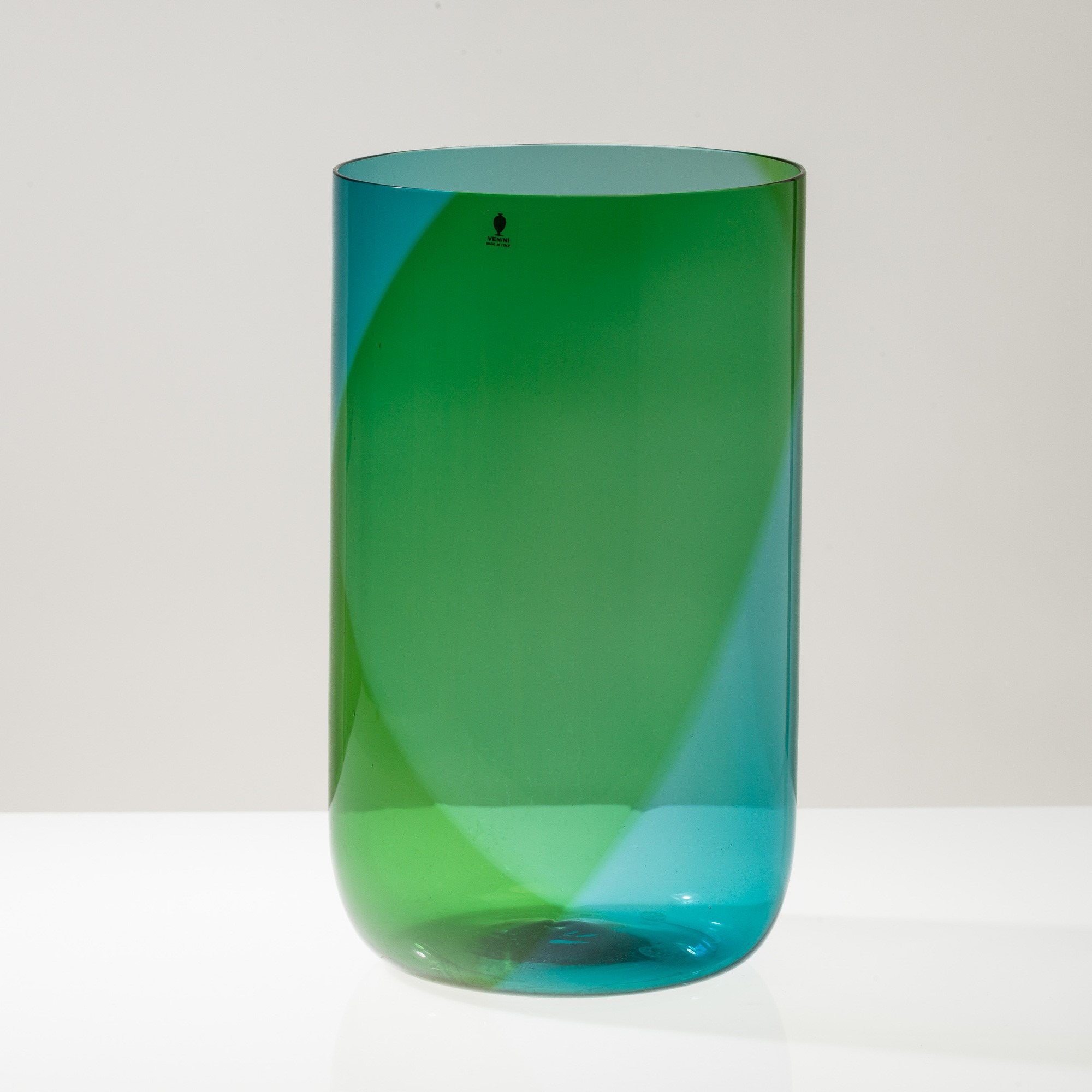 Tapio Wirkkala - Vaso Coreano in vetro soffiato, Murano 1981