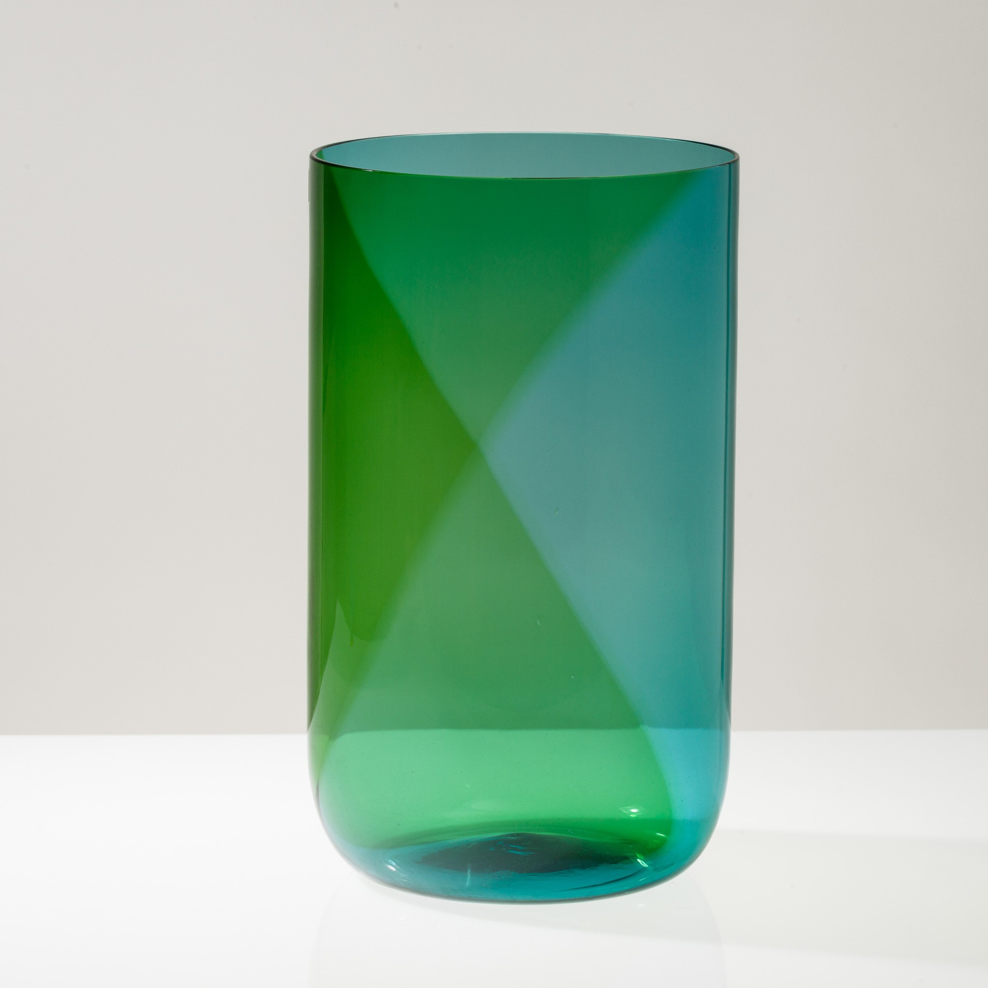 Tapio Wirkkala - Vaso Coreano in vetro soffiato, Murano 1981