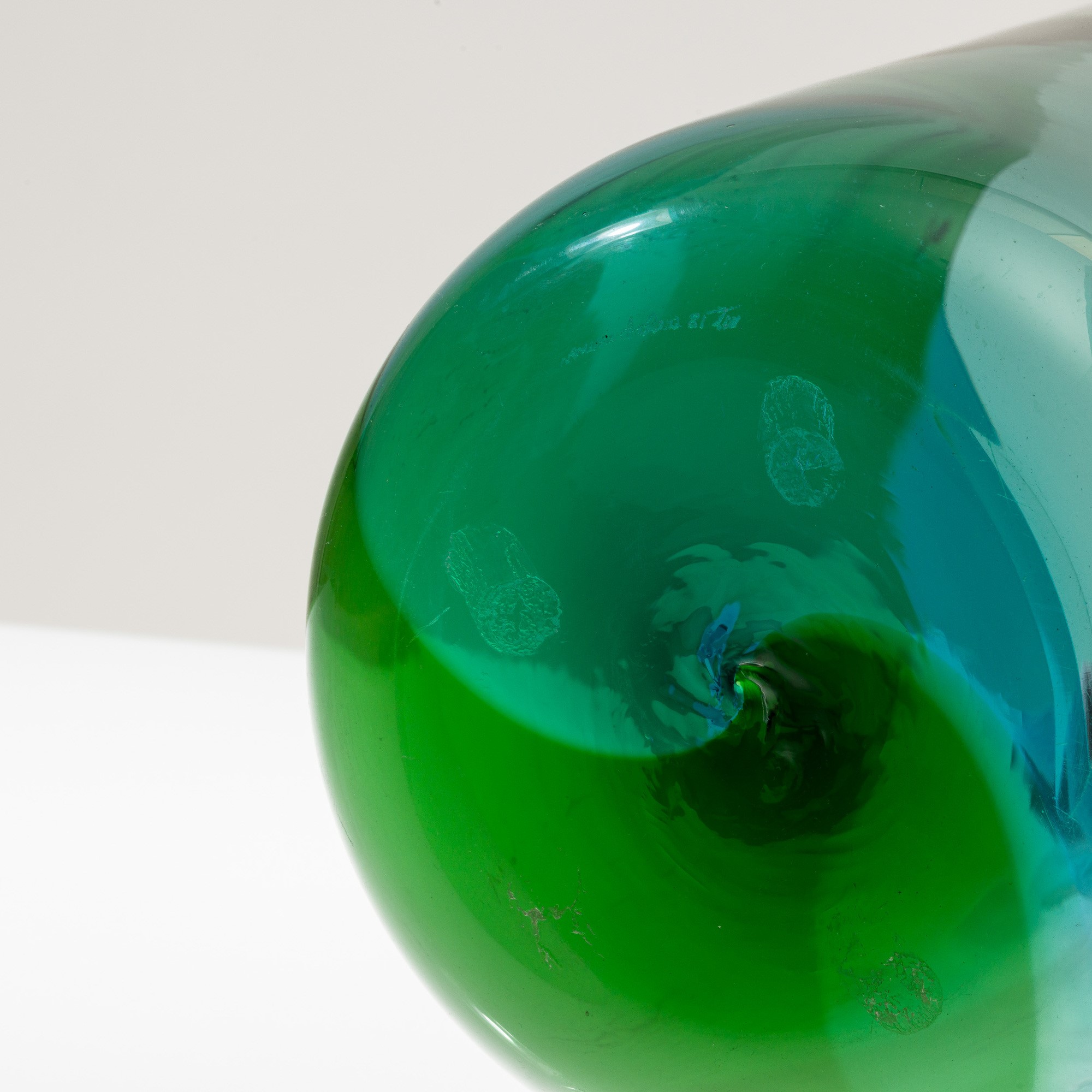 Tapio Wirkkala - Vaso Coreano in vetro soffiato, Murano 1981