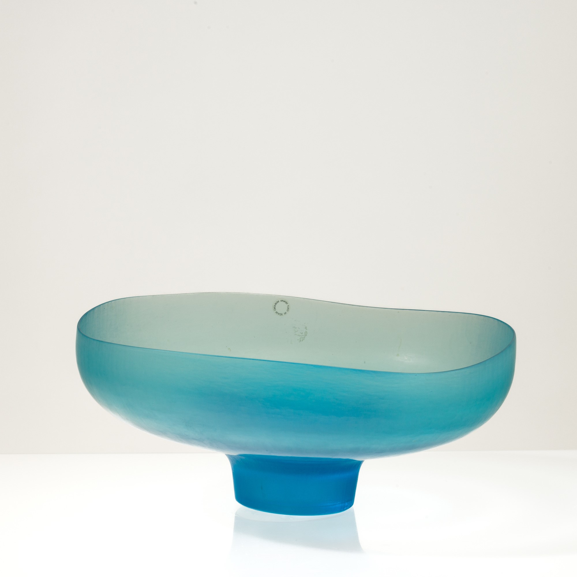 Tobia Scarpa - Ciotola serie Battuti, Murano 1988