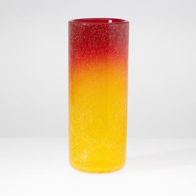 Venini, Vaso Jelly in vetro pulegoso, Murano 2001