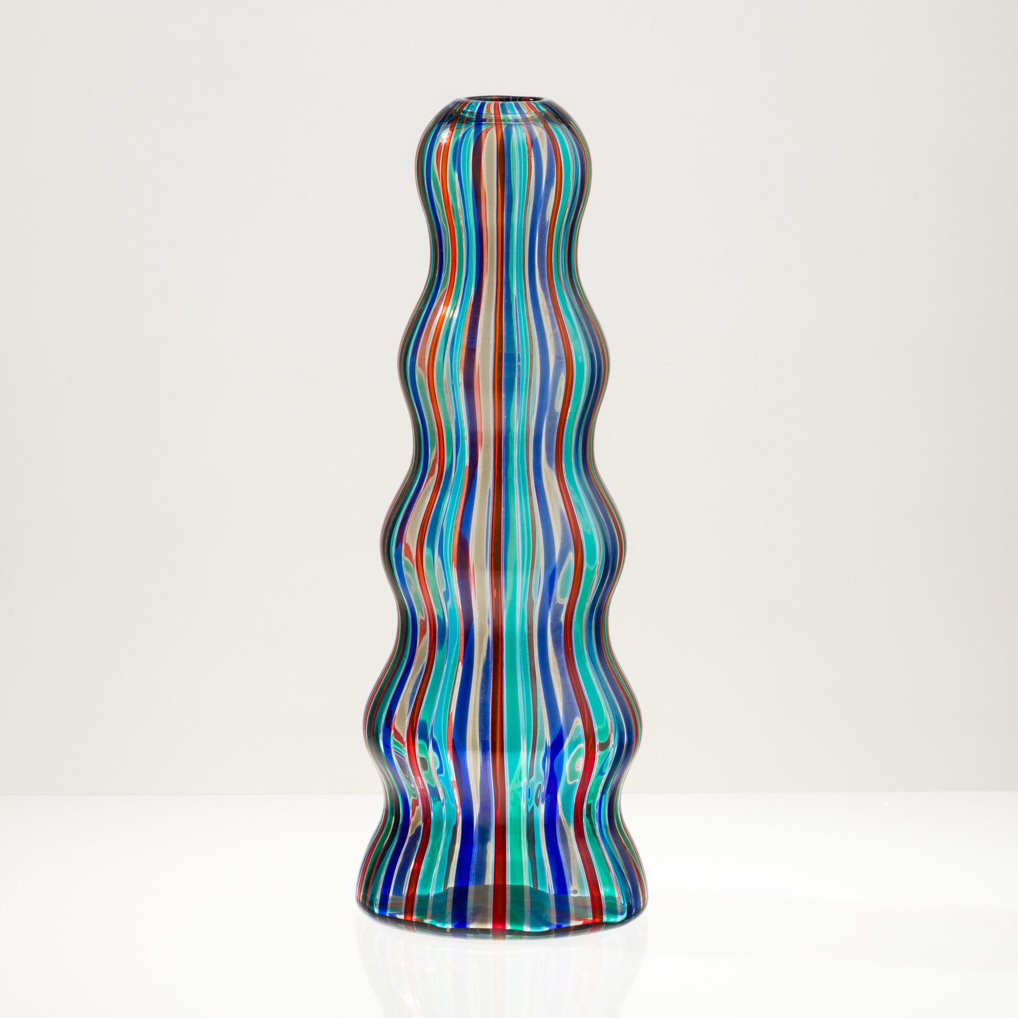 Alessandro Mendini - Vaso serie Arado in vetro soffiato