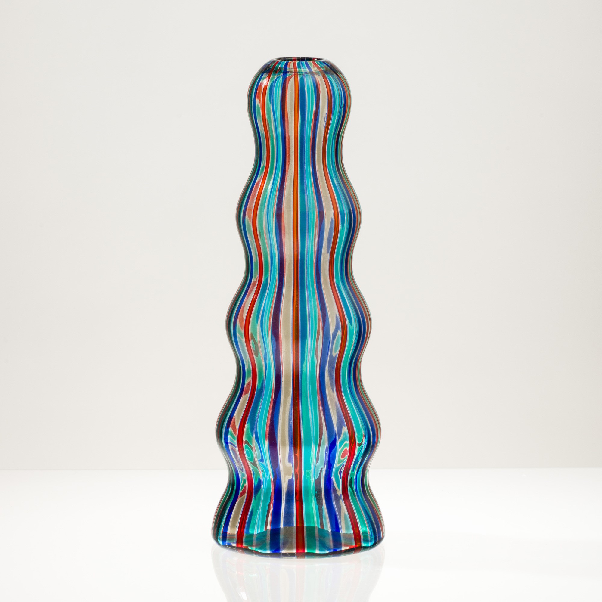 Alessandro Mendini - Vaso serie Arado in vetro soffiato