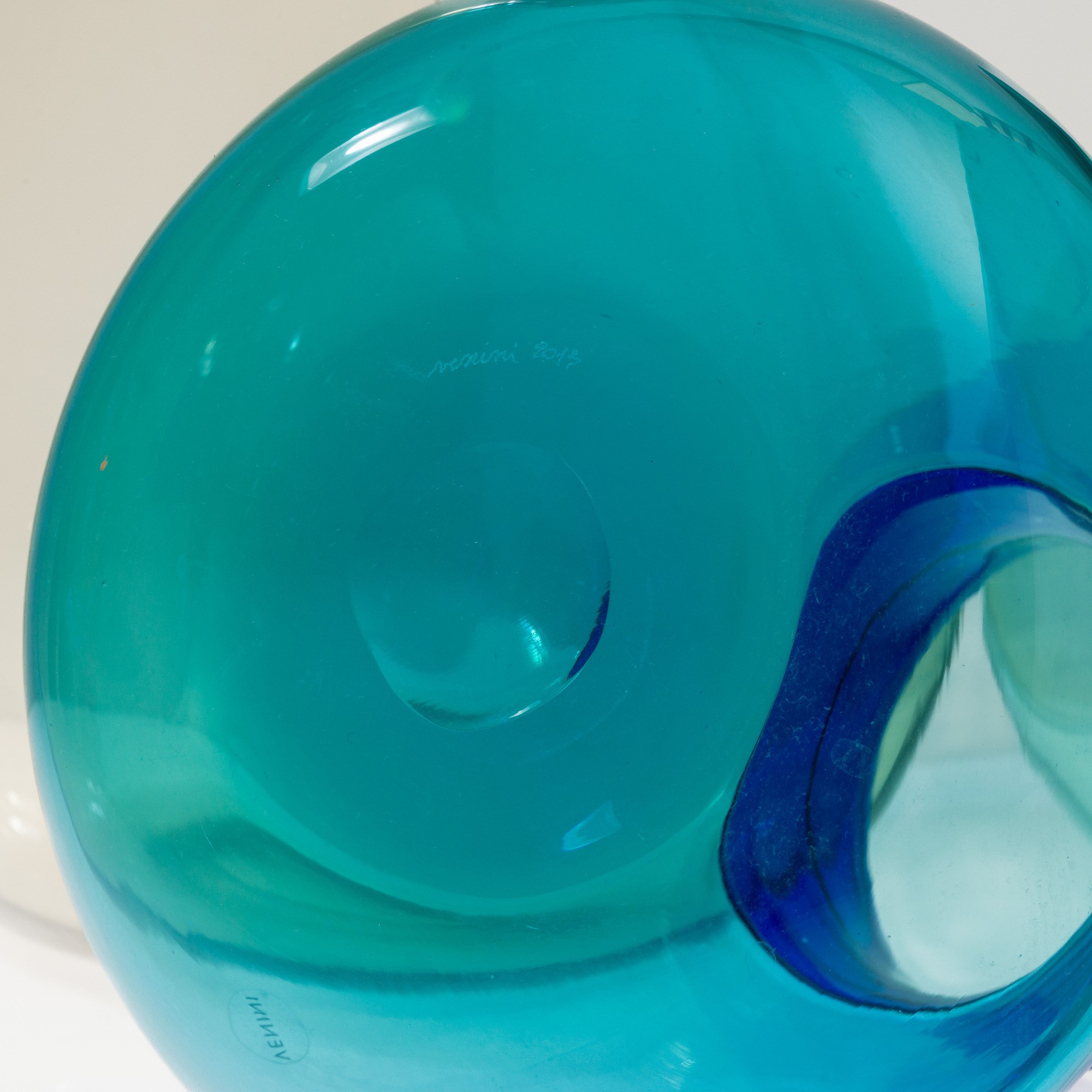 Ludovico Diaz De Santillana - Lotto di tre vasi in vetro soffiato, Murano, 1982-2013