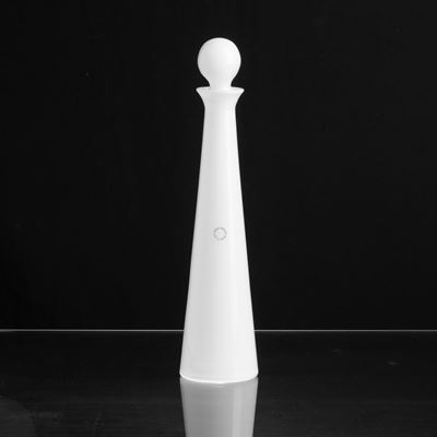 Bottiglia conica Elisir in vetro soffiato, Murano 1992