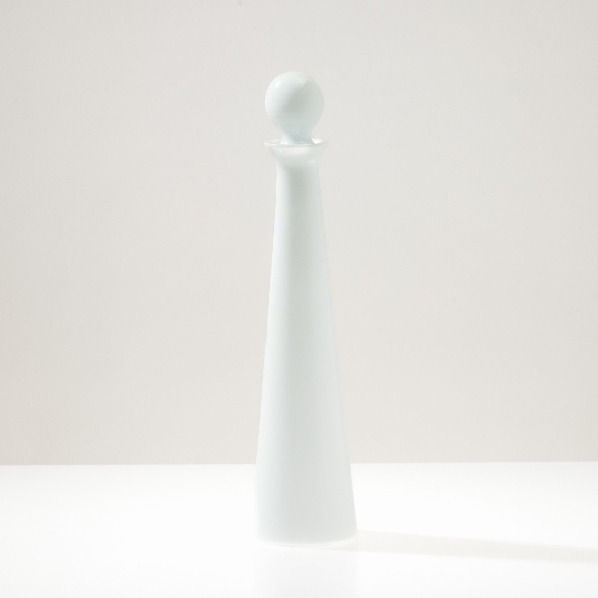 Gio Ponti - Bottiglia conica Elisir in vetro soffiato, Murano 1992