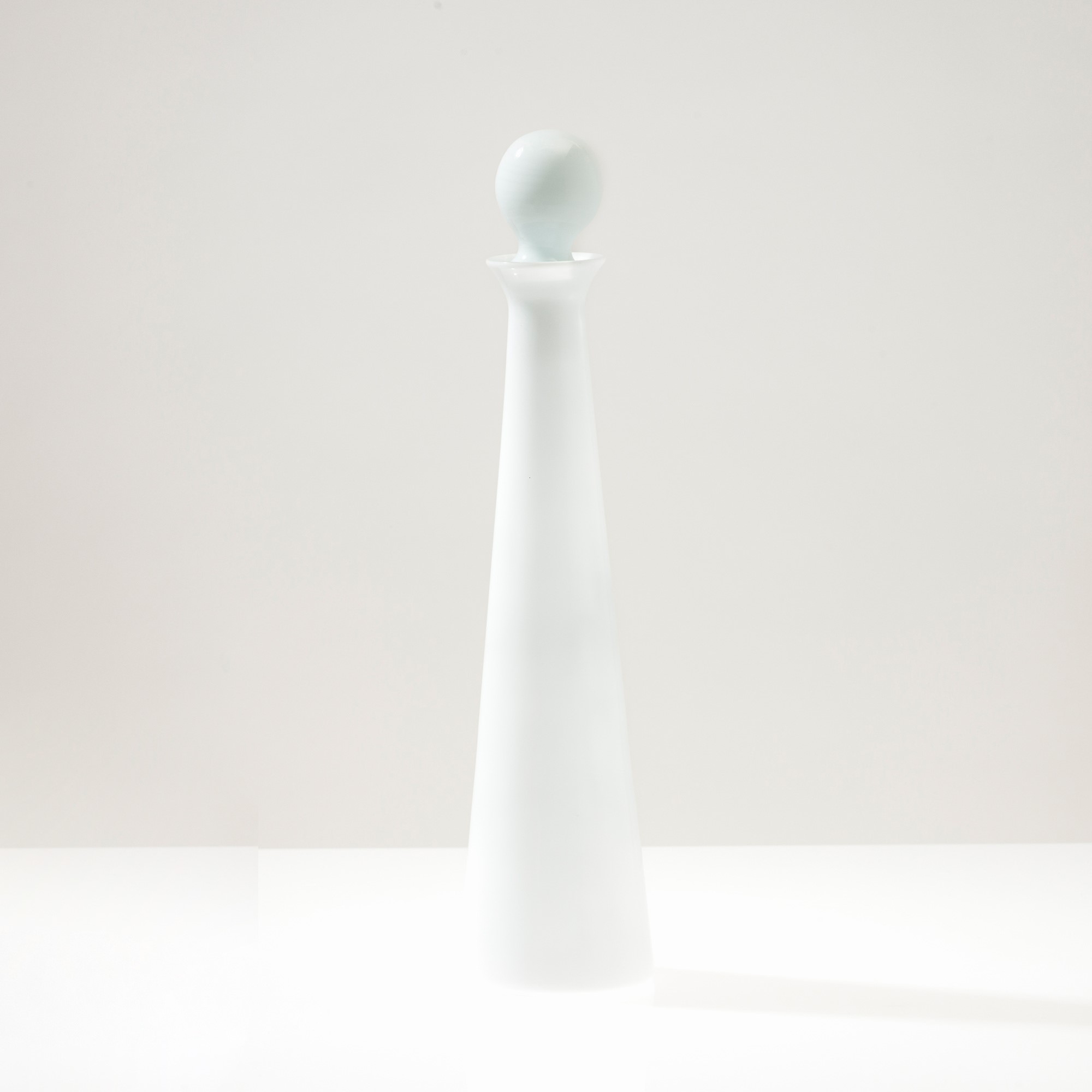 Gio Ponti - Bottiglia conica Elisir in vetro soffiato, Murano 1992