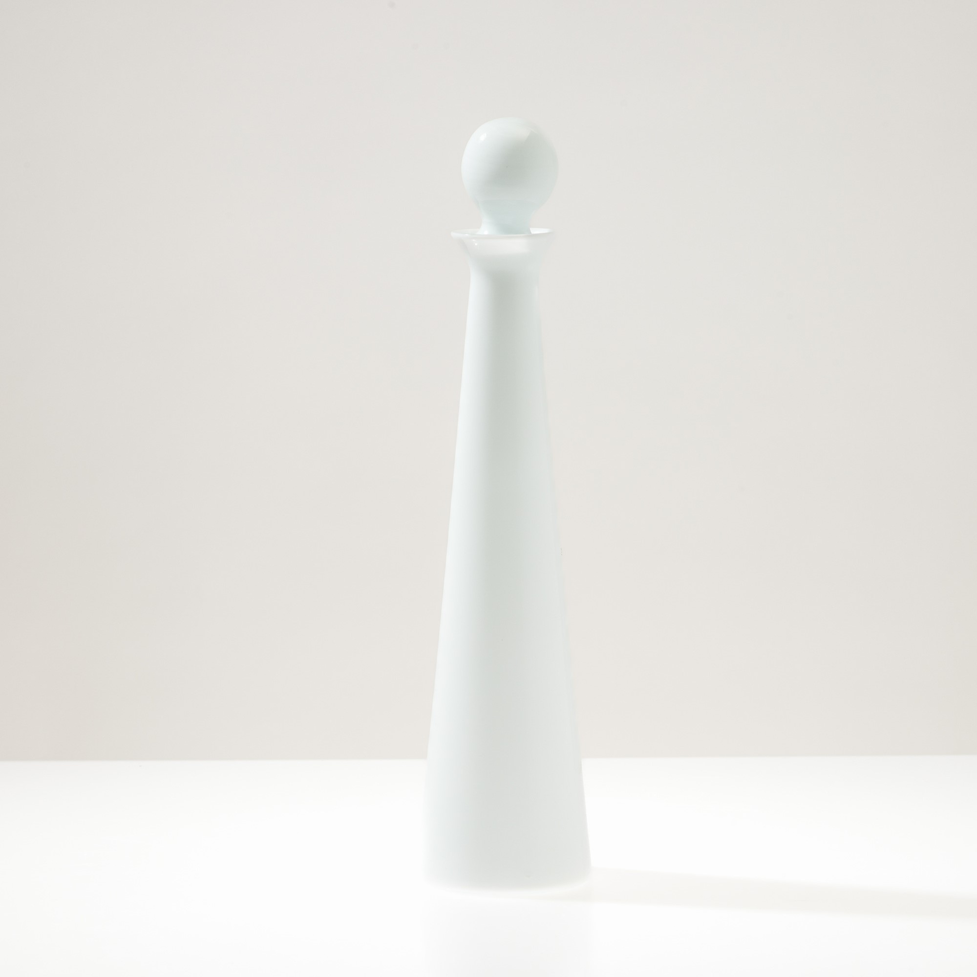 Gio Ponti - Bottiglia conica Elisir in vetro soffiato, Murano 1992