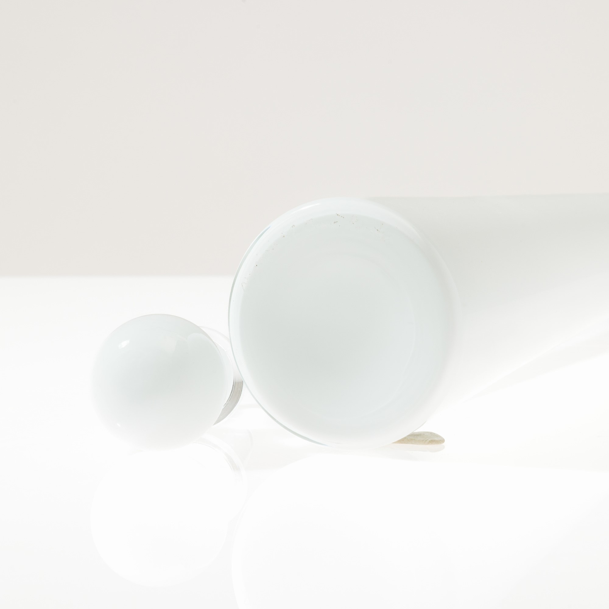 Gio Ponti - Bottiglia conica Elisir in vetro soffiato, Murano 1992